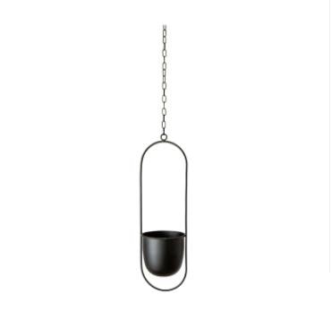 metal chain plant hanger Metal Hanging Pot Plant Hanger Chain Iron Hanging Flower Pot Planter B –  Bibliotheque Collective